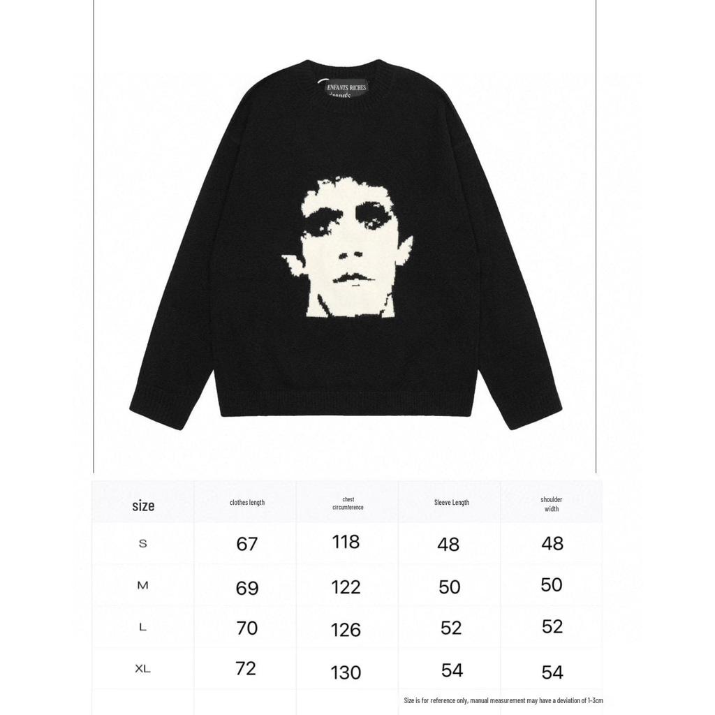 Enfants Riches Deprimes Unisex Lou Reed Portrait Sweater
