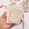 Ribbon Bow Velvet Jewelry Bags Thicken Small Necklace Bracelet Packaging Pouches Drawstring Gift Bag Jewelry Protect Storage Box