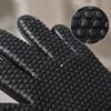 , Nonslip Silicone Kitchen Gloves with Thermal Insulation for Professional Barbecues