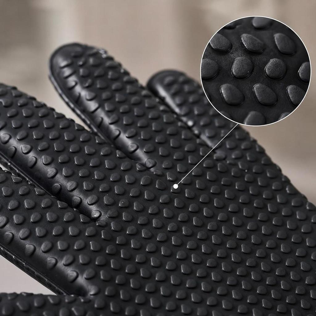 , Nonslip Silicone Kitchen Gloves with Thermal Insulation for Professional Barbecues