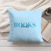 Simplicity Pattern Love Cushion Cover Silky Short Plush Invisible Zipper Dustproof Sofa Pillow Case For Home Decor