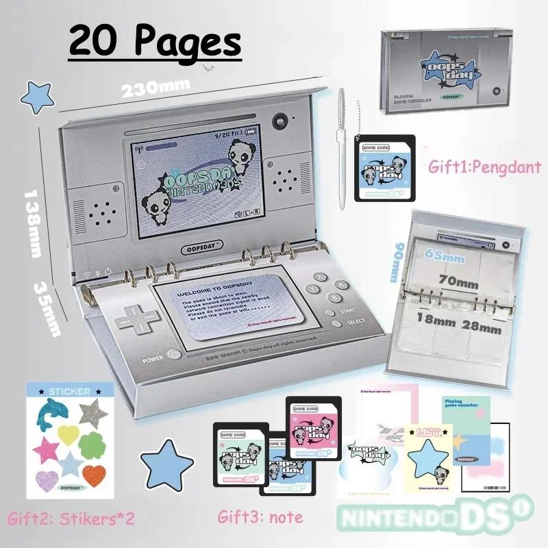 Retro Y2K Style Game Machine Shape Picture Album Kpop Idol Card Binder 3 Inch Card Collection Book for Students Gifts 2025 New