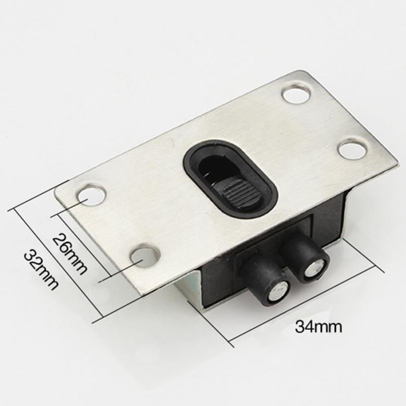 1 Satz Edelstahl Schiebetürrollen Hängend Schlafzimmer Kleiderschranktür Möbelzubehör Für Schrank Duschkabine