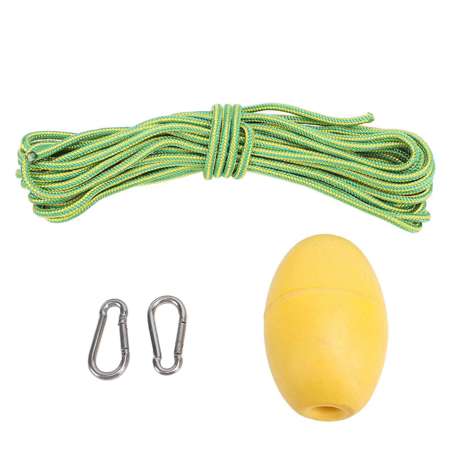 

Сверхпрочный поплавковый трос каяк буксировочный трос маркерный буй дрейфовый носок обвязка лодочные принадлежности желтый плавающий Yellow Green Rope