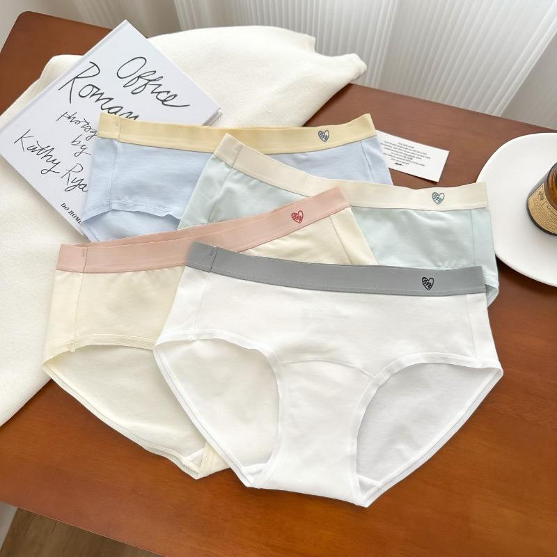 7A Antibacterial Extended Crotch A-class Pure Cotton Crotch Underwear Women's Comfortable All Cotton Triangle Panties