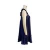 Women Summer Casual Loose Strap Halter Neck Solid Color Holiday Beach Dress