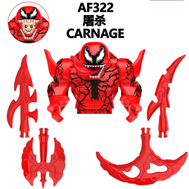 

Marvel Legends Карнаж Веном Блоки Кирпичики Анти-Веном Эдди Брок Для Игрушек Подарков Фигурки Экшн Строительные Блоки Для Детей