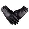 1pair Waterproof PU Anti-cold Gloves  Men Finger Mittens Gift Windproof Mittens  Women
