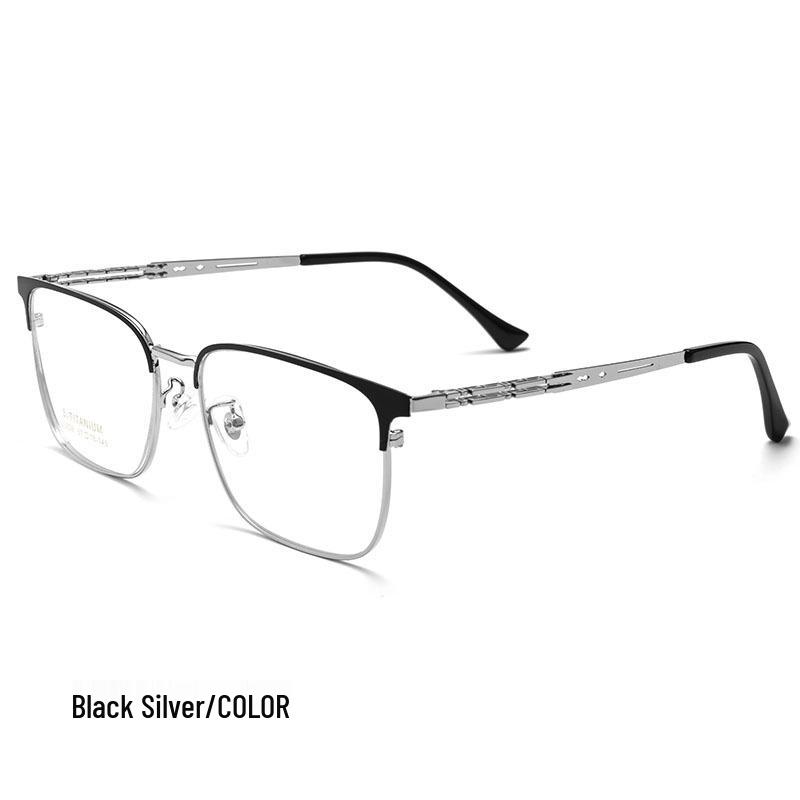 

Даньян Немагнитная Металлическая Оправа для Очков для Мужчин - Деловые Очки по Рецепту