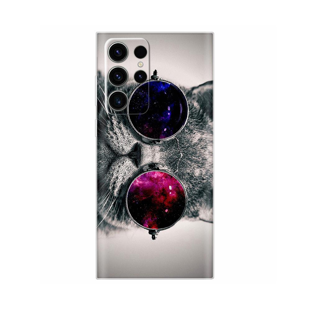 For Samsung S24 Ultra 5G Case S24 Plus Soft TPU Clear Silicone Phone Cases for Samsung Galaxy S24 Ultra S24+ Back Cover Bumper