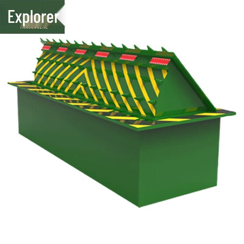 Гидравлический дорожный блокиратор-шип с дистанционным управлением