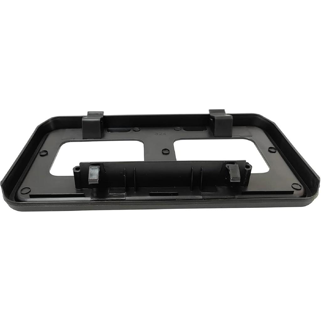 Front Bumper License Plate Frame Bracket Holder Compatible With 2011-2016 Ford F250 F350 F450 Super Duty Replace #BC3Z-17A385-AA