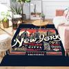 1Pc New York City Skyline Design Rug, Office Carpet Indoor Outdoor Doormat, Non-Slip Soft, Living Room, Christmas Halloween Gift M929138