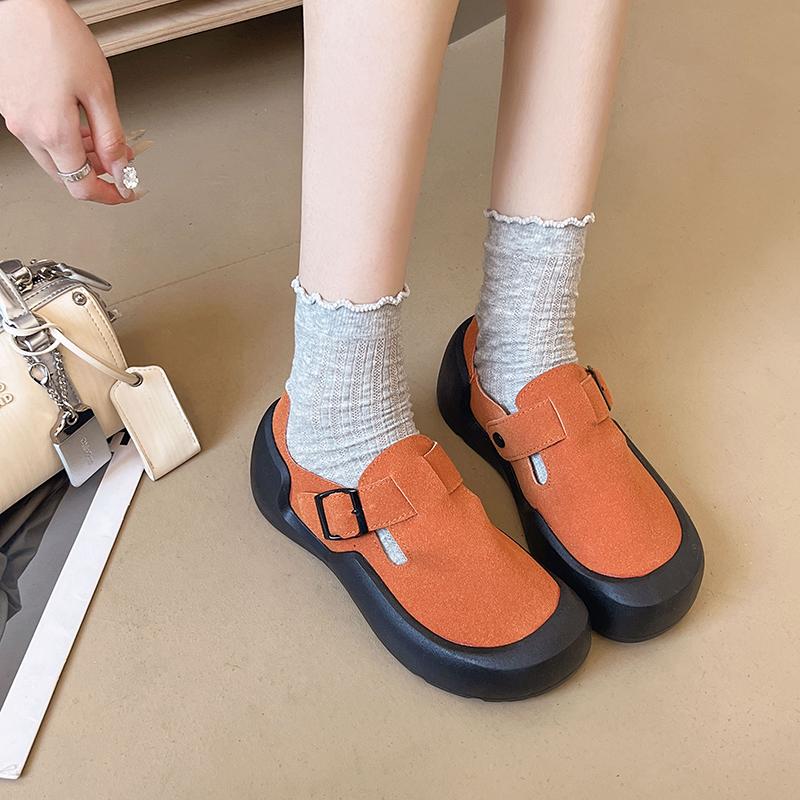 Fashion Marie Janes Shoes Women Ballet Flat Sandals Sport Casual Sneakers 2025 Trend Summer Shallow Loafers Men's flat sandals 36-45
