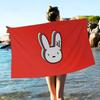 B-Bads B-Bunnys Art Anime Beach Swimming Towel Soft Absorbent Washcloth Children's Gifts for Kids Travel Camping Gym