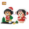 Loz Mini Blocks Beautiful Cartoon Character Cute Girl Small Bricks Brinquedo Boy Gift Girl Present Christmas New Year Goods