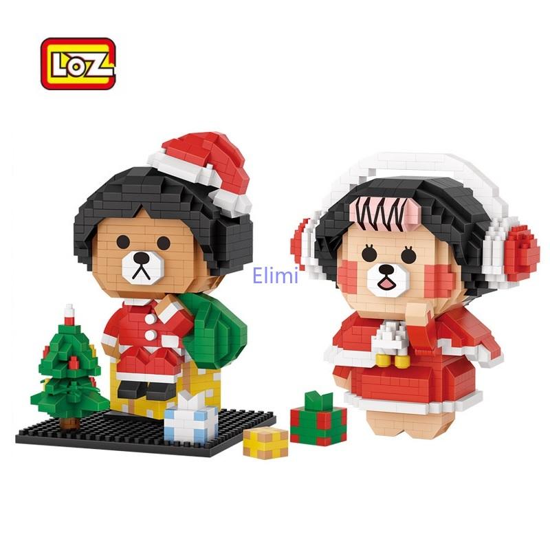 Loz Mini Blocks Beautiful Cartoon Character Cute Girl Small Bricks Brinquedo Boy Gift Girl Present Christmas New Year Goods