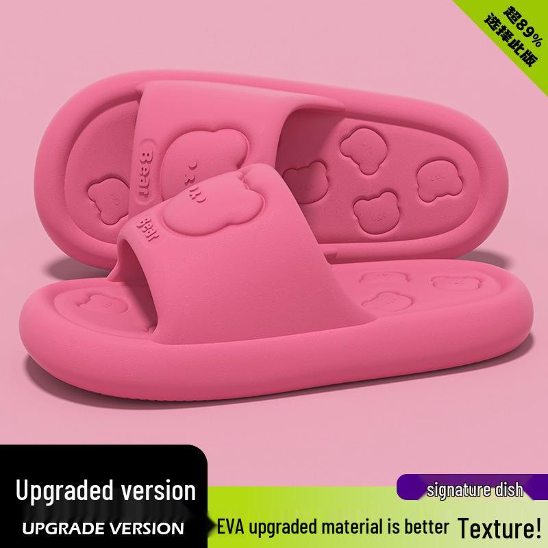 High-End Thick-Soled Slippers: Summer Beach, Silent Outdoor & Indoor, Anti-Slip, Anti-Odor EVA Slippers. Experience Unique Comfort.