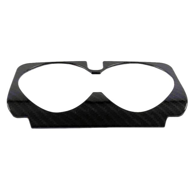 Car Styling Water Cup Holder Frame Trim Covers Stickers For Mercedes Benz GLC C E Class W205 W213 X253 Interior Auto