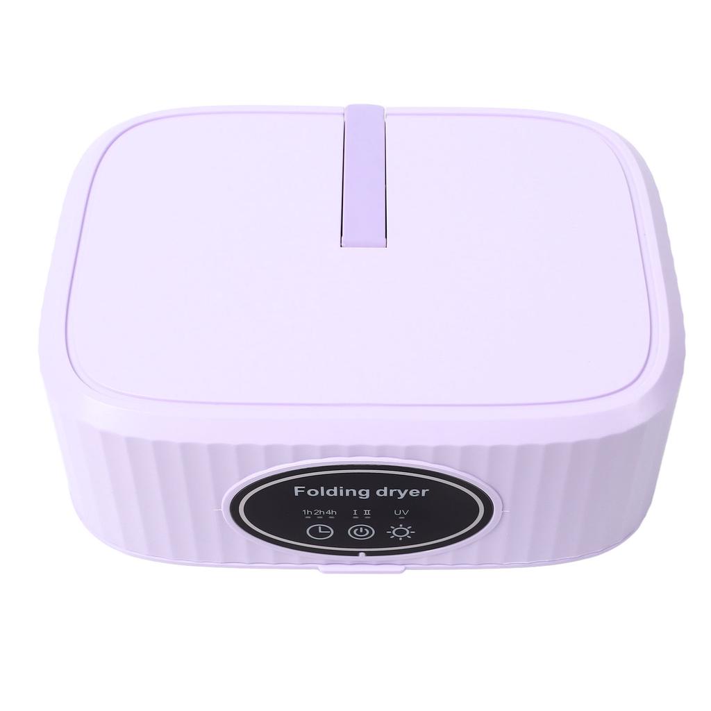 Foldable   Electric Laundry Dryer with Dryer Bag Timer Function Quiet   Portable Clothes Dryer for Light Clothes Underwear