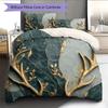 Cartoon Pattern Bedding Quilt Set Quilt Cover Pillowcase Home Decoration Birthday Gift (1 * Duvet Cover + 2 * Pillowcase, Without Core)