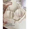 Womens Colorful Dot Print Wireless Comfort Bra