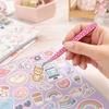 Stainless Steel Curved Stickers Tweezers Anti-static Lashes Extension Tweezer  Extensions Grafting