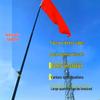 JINGGENG Fiberglass Telescopic Outdoor Flagpole