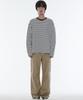MUSINSA STANDARD One-Pleat Wide Cargo Pants [Beige]