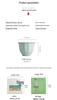 Ru Kiln Celadon Ceramic Tea Cup - Handmade Gongfu Single Master Cup