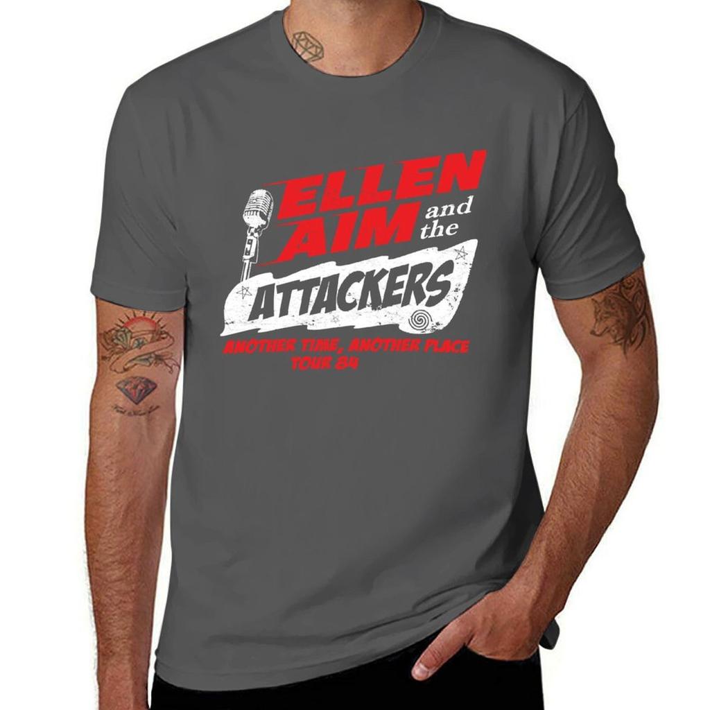 Ellen Aim The Attackers Tour 84 Tshirt Antipilling Casual Tshirt