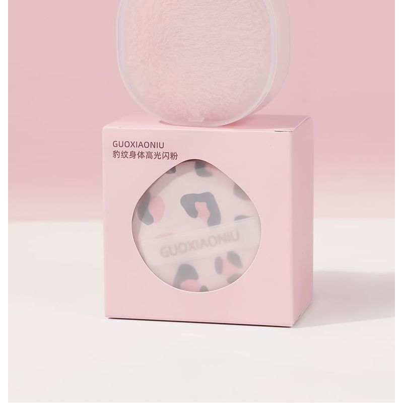 AME - Leopard Print Powder Puff