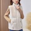 Fashion Winter Women's Vest Thick Warm Casual Sleeveless Jackets Woman Short Coat