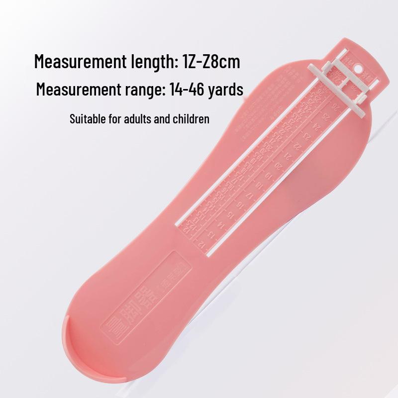 Universal Foot Measuring Ruler for Children and Adults - Perfect for Measuring Shoe Size and Fit At Home