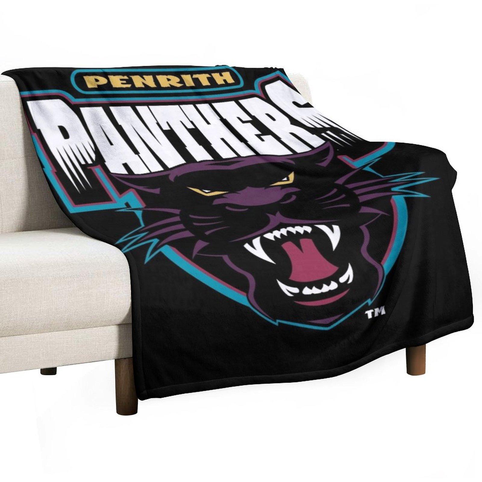 penrith city team logo Throw Blanket Sofas Hairy Kid S Sofa Blankets 30x40in