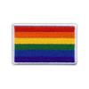 Patchion Rainbow Lgbt Pride Flag - Self-Adhesive Backing - Embroidered Patch/Badge/Emblem