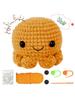 Tierfamilie Häkelset für AnfängerHäkel-Starter-Sets, DIY-Häkelset für Anfänger, Häkel-Strickset Schritt für Schritt