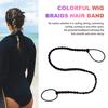Sports Hair Tie No Damage Long Curly Thin Hair Elastic Ponytail Holder Braided Hair Tie Scrunchies Band Wrap Rope Women Hair Accessories