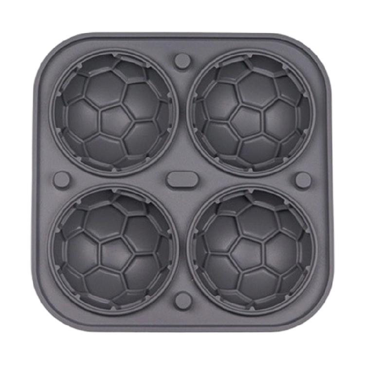 Soccer Shape Ice Cubes Maker Molds Creative Football Themed Ice Tray For Sports Event Drink Accessories