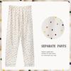 Spring/Summer Retro Floral Print Pajama Pants - Women's Korean Style, Suitable for Casual Wear, Loose Fit, Ideal for Spring and Autumn.