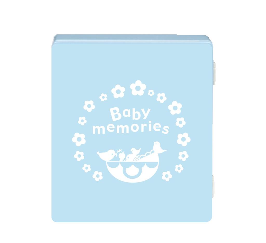 Birthday Record Clay Type Blue