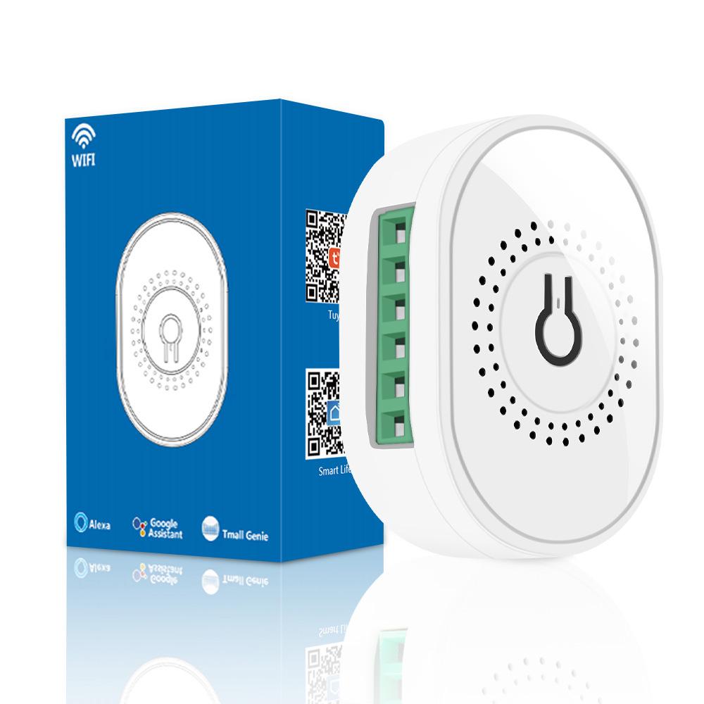 Graffiti WiFi Zigbee Smart Hidden Switch with Alexa Voice Control, Single/Two-Way, Zero/Single-Wire Compatible