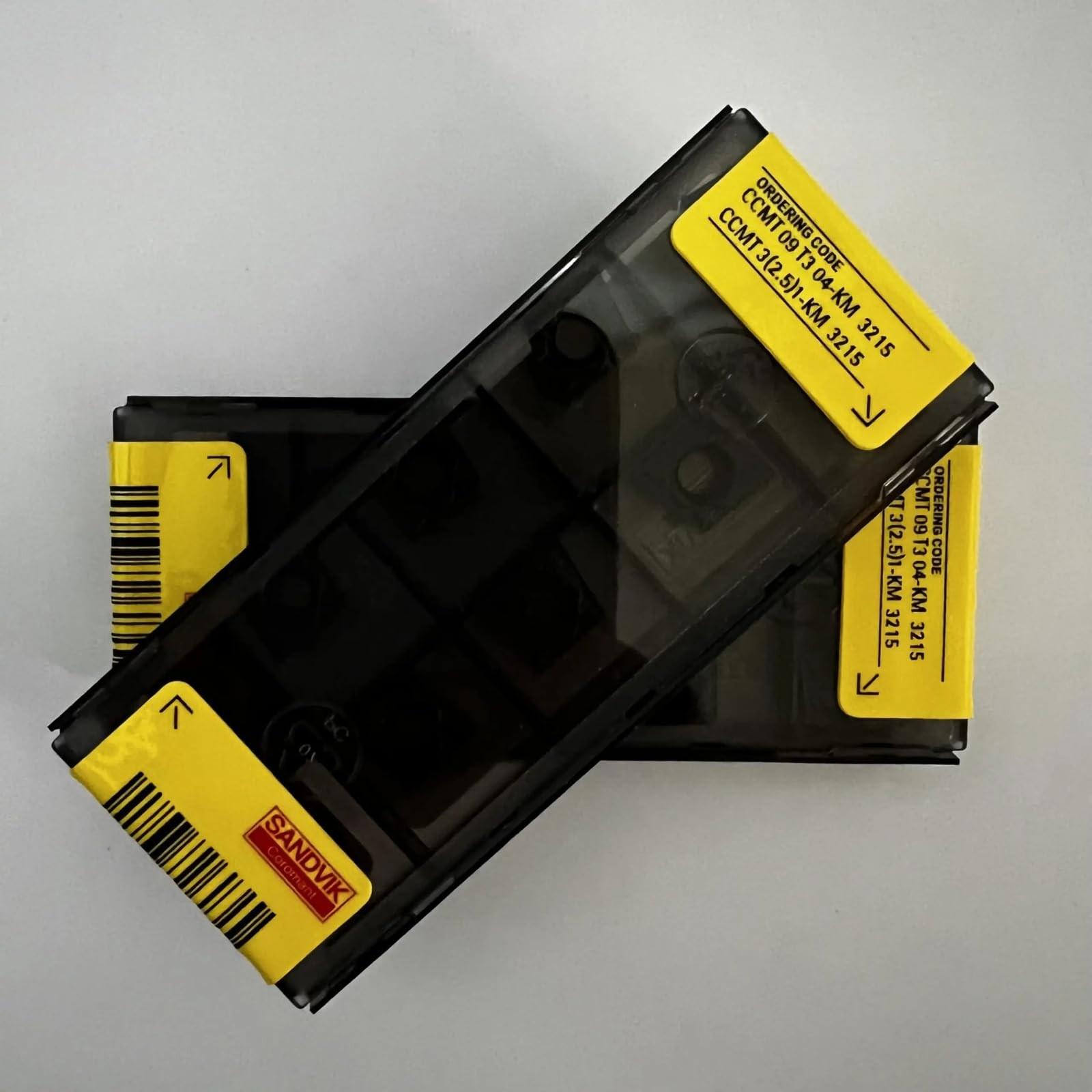 

Original Sandvik / CCMT09T304-KM 3215 CNC lathe carbide blade 10 PCS