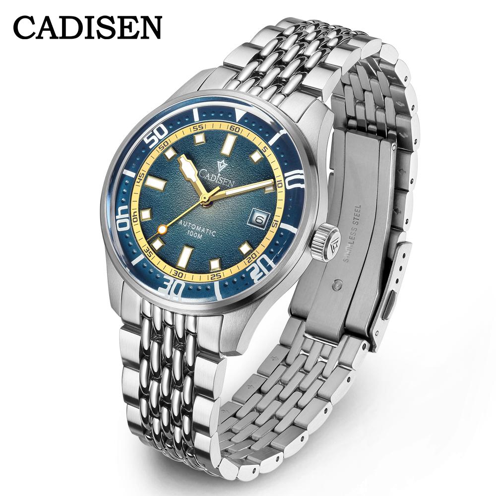 CADISEN Automatic Mechanical Watch Man Silver