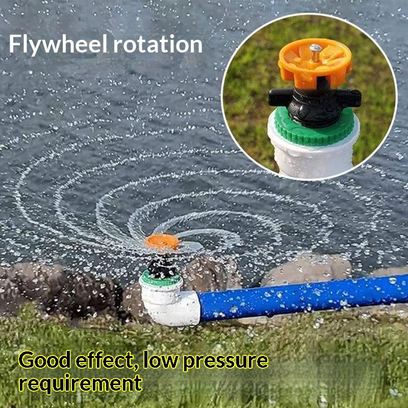 3/5Pcs Scattering Nozzle 360 Degree Rotating Sprinkler Male Thread Irrigation Nozzle Garden Farm Balcony Yard Watering Nozzle