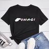 Unagi with Colored Dots T-Shirt Women Friends TV Show Tshirt Harajuku Summer Women's Tee Shirt Unisex Streetwear