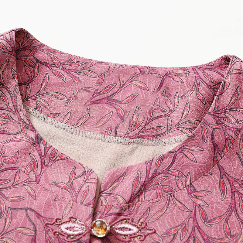 Pastel Mid-Aged Women's Fall Two-Piece Outfit