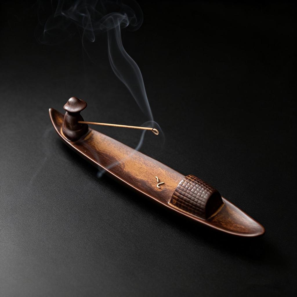 Antique Style Ceramic Incense Holder for Home or Office