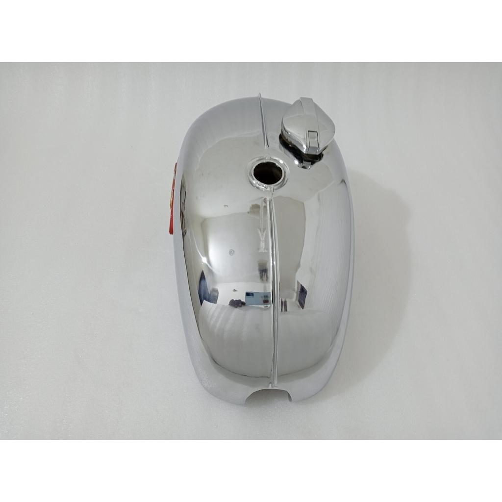 BSA A65 2 Gallon Aluminium Alloy Gas Fuel Tank + Cap +Side Badges |Fit For