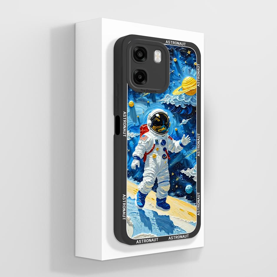 Cases For Oppo A6 A6x A6s 4G 5G Oil Painting Floral Liquid Silicone Shockproof Back Cover For OppoA6 A6x A6s Anti Scratch Fundas